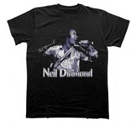 TT44TRTFxdr Neil Diamond Singing offiziell Herren T-Shirt