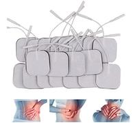 TTAototech Almohadillas de repuesto para electrodos de 20 unidades, autoadhesivas, para máquina de terapia TENS, estimulador muscular con rendimiento autoadherente mejorado y diseño no irritante
