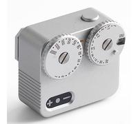 TTArtisa Light Meter II - Medidor de luz para fotografía de velocidad ISO con zapata fría, medición manual, compatible con varias cámaras, color plateado