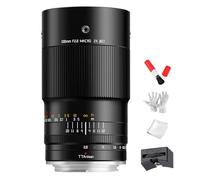 TTartisan 100 mm F2.8 Macro 2X Full Format-Objektiv mit Manueller Fokussierung, Kompatibel mit Fuji X-Mount-Kameras XS10 X-A5 X-A7 X-E4 X-T1 X-T10 X-T2 X-T20 X-T3 X-T4 X-T100 X-T200 X-T30 X-Pro110