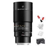 TTartisan 100 mm F2.8 Macro 2X Full Format-Objektiv mit Manueller Fokussierung, Kompatibel mit Spiegelellosen Sony E-Mount-Kameras a7 a7II a7III a7R a7RII a7RIV a7S a7SII a7SIII a9 a5000, etc.