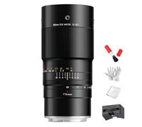TTartisan 100 mm F2.8 Macro 2X Full Format-Objektiv mit Manueller Fokussierung, Kompatibel mit Spiegelellosen Canon RF Mount-Kameras EOS R RP R5 R5 R5C R5II R6 R6II R8 R3 R1 R7 R10 R50 R100, etc.