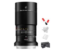 TTartisan 100 mm F2.8 macro 2X lente de enfoque manual de fotograma completo, compatible con Fujifilm Fuji GFX-Mount Cámaras GFX50S GFX50SII GFX50R GFX100 GFX100II GFX100S GFX100SII, etc.