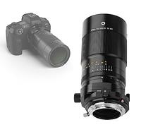 TTArtisan 100 mm F2.8 Macro Tilt - Lente de Cambio de Metal con Cuerpo Compatible con Canon RF Mount - Negro