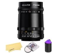 TTARTISAN 100 Mm F2.8 Soap Burbble Bokeh Completo Aperture M42-Mount De Cuerpo De Metal Completo para El Adaptador para Cámaras De Montaje M42 con Filtro De Lente Mcuv Y Bolsa De Lente