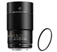 TTArtisan 100mm f/2.8 Macro 2X Objetivo Manual para Cámaras Full Frame - Kit con Filtro UV de Protección 67mm - Macro 2:1, Apertura f/2.8, Enfoque Manual - para Canon EF