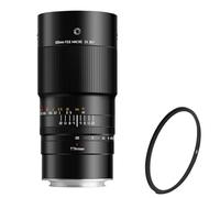 TTArtisan 100mm f/2.8 Macro 2X Objetivo Manual para Cámaras Full Frame - Kit con Filtro UV de Protección 67mm - Macro 2:1, Apertura f/2.8, Enfoque Manual - para Sony E