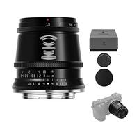 TTArtisan 17mm F1.4 APS-C Objetivo con enfoque manual, compatible con cámaras E-Mount A5000 A5100 A6000 A6100 A6300 A6400 A6500 A6600 NEX-3 NEX-3N NEX-3R NEX-5T NEX-5R NEX-5R NEX-5R NEX-5R NEX-5R