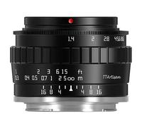 Objetivo TTartisan 23MM F1.4 APSC Para M43 Negro+Plata (A35BS-M43)