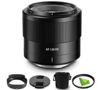 TTArtisan 23 mm F1.8 E-Mount Objetivo de Enfoque automático APS-C STM para Sony E-Mount cámaras A6100 A6300 A6400 A6500 A6600 A6700 NEX-3 NEX-3N NEX-3R NEX-5N NEX-5T NEX-5 NEX-5R NEX-5C NEX-6 NEX-7