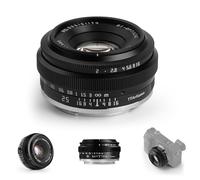 TTARTISAN 25mm F2 Lente Camera Lense para Sony E Mount APS-C Lente Pancake Portátil Metálica Manual para Sony E Mount A6400 A6600 A6000 A6100 ZV-E10 FX30 A7M3 (A7III) A7C