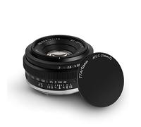 TTartisan 25mm F2 Lente Manual de Gran Angular, Compatible con cámaras sin Espejo Fuji X-Mount X-PRO1 X-PRO2 X-E1 X-E2 X-E3 X-H1 X-T1 X-T10 X-T2 X-T3 X-T20 X-T30 X-T100 X-A1 X-A10 X-A2 X-A3 X-A5