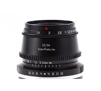 TTArtisan 35 mm F1.4 Sony E-mount (APS-C) negro - Compatible con: a6000, a6100, a6200, a6300, a6400, a6500