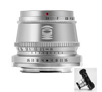 TTArtisan 35mm F1.4 Objetivo APS-C MF Objetivo de cámara compatible con cámaras FX Mount X-A1 X-A10 X-M1 X-M2 X-H1 X-T20 X-T3 X-T4 X-T100 X-T200 X-T30 X-PR01 XS10 y más. (FX Mount Plata)