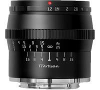 TT Artisan - Conexión de Lente F1.2 APS-C de 50 mm, Montura Nikon Z, Enfoque Manual, construcción óptica, 11 Elementos en 7 Grupos