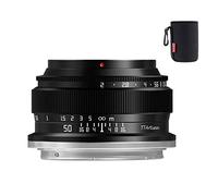TTartisan 50mm F2 Lente de Enfoque Manual, Compatible con cámaras Fuji X-Mount X-T4 X-T3 X-E3 X-E3 X-T30 X-100 X-S10 X-PRO3 X-T2 X-PRO1 X-PRO2 X-H1 X-T1 X-T10 X-T2 X-T3 X-T20 X-A1 X-A10 X-A2 X-A3