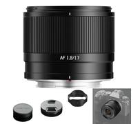 TTARTISAN AF 17 mm F1.8 Air para montaje FX | 25 mm equivalente | gran angular F1.8 | Diseño de aluminio ultra ligero | Ideal para cámaras X-A1 X-A10 X-H1 X-T1 XS10