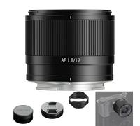 TTARTISAN AF 17 mm F1.8 Air para montura E | Objetivo gran angular APS-C con F1.8 y AF líquido, perfecto para grabaciones de vlog y disparos dinámicos en la calle
