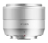 TTartisan AF 35 mm F1.8 II - Objetivo de enfoque automático con cámaras Fuji X Mount sin espejo (plata)