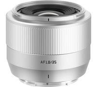 TTArtisan Lente AF de 35 mm con Cuerpo de Metal F1.8 II Compatible con Montura FujiFilm FX, Color Plateado