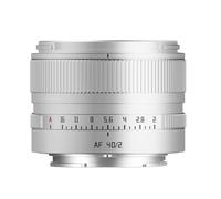 TTArtisan AF 40 mm F2 Lente Principal de Enfoque automático de fotograma Completo para Montura E A7II A7RIII A7SI A7C A9 A1 ZV-E1 A6000 A6600 NEX-3R ZVE-10 ZVE-1011 FX30