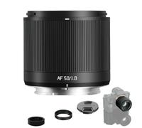 TTArtisan AF 50 mm F1.8 Neo - Objetivo de enfoque automático para montura electrónica de formato completo, distancia focal fija de 50 mm, gran apertura F1.8, enfoque automático STM, ojo AF, peso