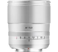TTARTISAN AF 75 mm F2 - Objetivo de enfoque automático para cámaras | APS-C STM AF, gran apertura con anillo de apertura clic, longitud focal dorada para retratos, compatible con cámaras Fujifilm