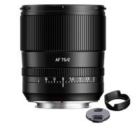 TTArtisan AF 75mm F2 Objetivo de fotograma Completo para Retratos, Gran Apertura, STM AF, automático para cámaras con Montura X X-A1 X-A10 X-M1 X-T1 X-PR01 X-E1 X-E2S X-E4 XS10 y más.