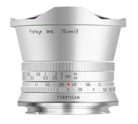 TTARTISAN APS-C 7.5 mm F2 Fisheye Objetivo, 180° Ultra Wide Angle, gran apertura F2 con anillo de apertura, compatible con cámaras Nikon Z Z6 Z7 Z50 Z6 II, etc