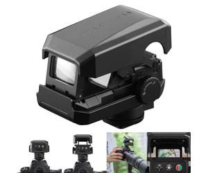 TTArtisan Dot Sight Viewfinder Super Telephoto Tracking Sight para Disparos con cámara Brillo de 5 Niveles 73 g Montura de Zapata fría/Caliente para cámaras DSLR y sin Espejo