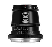 TTArtisan F1.4 APS-C - Lente de gran angular y apertura para cámara Nikon ZFC (17 mm), color negro