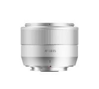 TTArtisan Lente AF de 35 mm con Cuerpo de Metal F1.8 II Compatible con Montura FujiFilm FX, Color Plateado