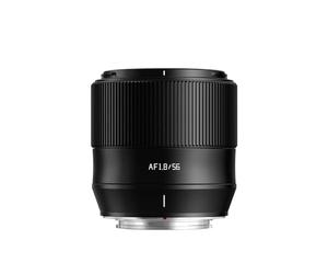 TTArtisan Lente AF de Enfoque automático con Cuerpo de Metal F1.8 de 56 mm Compatible con Montura Sony E, Color Negro