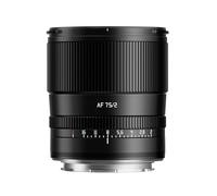 TTArtisan Lente AF de Enfoque automático con Cuerpo de Metal F2.0 de 75 mm Compatible con Montura Leica L, Color Negro