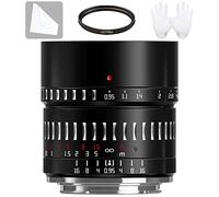TTArtisan Lente APS-C de 50 mm F0.95 con enfoque manual de gran apertura para montaje M4/3 (Olympus/Panasonic)