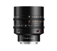 TTArtisan Lente Cine de Cuerpo de Metal T2.1 de Marco Completo de 85 mm Compatible con Montura Leica L, Color Negro
