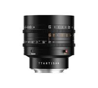 TTArtisan Lente Cine de Marco Completo T2.1 de 50 mm con Cuerpo de Metal Compatible con Montura Canon RF, Color Negro
