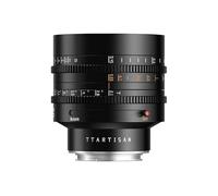 TTArtisan Lente Cine de Marco Completo T2.1 de 50 mm con Cuerpo de Metal Compatible con Montura Leica L, Color Negro