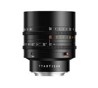 TTArtisan Lente Cine de Marco Completo T2.1 de 85 mm con Cuerpo de Metal Compatible con Montura Canon RF, Color Negro