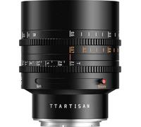 TTArtisan Lente Cine de Marco Completo T2.1 de 85 mm con Cuerpo de Metal Compatible con Montura Nikon Z, Color Negro