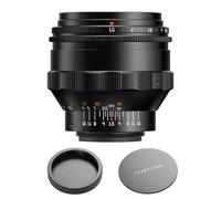 TTArtisan Lente de cámara de marco completo F1.5 Swirly Bokeh de 75 mm, lente de gran apertura compatible con lente de cámara de montaje M42 (negro)