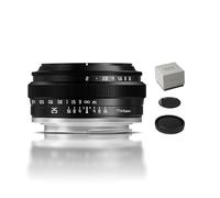TTArtisan Lente de cámara sin espejo de enfoque manual APS-C de 25 mm compatible con Fuji X Mount X-A3 X-A5 X-A7 X-M1 X-M2 X-H1 X-T10 X-T20 X-T3 X-T4 X-T100 X-T200 X-T30 X-Pro3 X-E3 X-S100 X-H2S