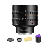 TTARTISAN Lente de Cine Bokeh Creativa de fotograma Completo T2.1 de 50 mm para cámaras Sony con Montura E Modos Bokeh duales Montaje múltiple, Apertura sin Clic para fotografía