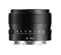 TTArtisan Lente de Cuerpo de Metal F2.0 de Enfoque automático de 40 mm Compatible con Montura Sony E (Marco Completo), Color Negro