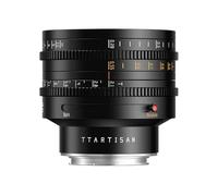 TTArtisan Lente Dual Bokeh con Cuerpo metálico Cine T2.1 de 35 mm para Montura Leica L, Color Negro