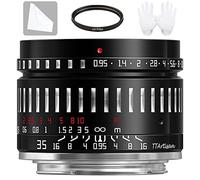TTArtisan Lente fija manual APS-C de 35 mm F0.95 para cámaras Sony E-Mount A5000 A5100 A6000 A6100 A6300 A6400 A6500 A6600 NEX-3 NEX-3N NEX-3R NEX-5T NEX-5T NEX-5R NEX-5R X-5 NEX- 5N NEX-7 NEX5C