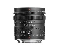 TTArtisan Lente inclinable f1.4 de 50 mm de Marco Completo, Lentes de Retrato Manual de Gran Apertura Compatible con Montaje RF/EOS-R