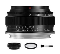 TTArtisan Lente vertical manual de 50 mm F2 de marco completo de gran apertura para Sigma para Leica para cámara Panasonic L Mount T TL TL2 P S1 S5 Series Negro