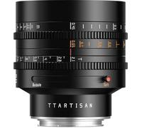 TTARTISAN Objetivo Cine de formato completo T2.1 de 50 mm, enfoque manual Bubble & Soft Dual Bokeh Design, DeClick Aperture, compatible con cámaras de montaje en L