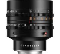 TTARTISAN Objetivo Cine de formato completo T2.1 FE de 50 mm, enfoque manual Bubble & Soft Dual Bokeh Design, apertura DeClick, compatible con cámaras Sony E-Mount